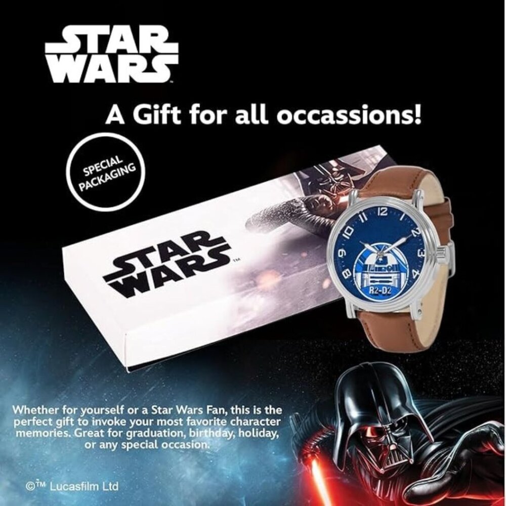 NWT - Star Wars Adult Vintage Analog Quartz Watch - Picture 11 of 16